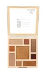 Buy Half N Half 9 Eyeshadow & Highlighter & Contour Makeup Kit Multicolour Palette 02 (18g) - Purplle