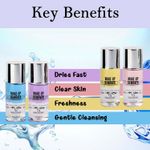 Buy Half N Half Make-up Remover for Waterproof Make-up, Pink Martini (95ml) - Purplle