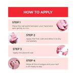 Buy Half N Half Mirror Nail Polish, B-Red (18 ml) - Purplle