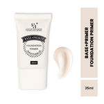 Buy Half N Half Base + Primer Foundation Primer Smooth & Blur, Transparent (25ml) - Purplle