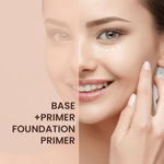 Buy Half N Half Base + Primer Foundation Primer Smooth & Blur, Transparent (25ml) - Purplle