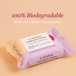 Buy Carmesi Underarm Wipes - Lavender 30 wipes - Purplle