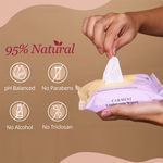 Buy Carmesi Underarm Wipes - Lavender 30 wipes - Purplle