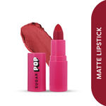 Buy SUGAR POP Matte Lipstick - 03 Scarlet - 4.2 gms | Non-Drying | Lightweight | Satin matte finish | Paraben-free - Purplle