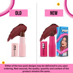 Buy SUGAR POP Matte Lipstick - 05 Chocolate - 4.2 gms | Non-Drying | Lightweight | Satin matte finish | Paraben-free - Purplle
