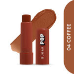 Buy SUGAR POP Nourishing Glossy Lip Balm 04 Coffee - 4.5 Gms Tinted Lip Moisturizer For Dry And Chapped Lips, Intense Hydration And UV Protection - Purplle