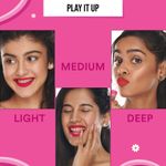 Buy Sugar Pop Matte Lipcolour - 03 Peony (Electric Pink) 1.6 Ml - Lasts Up To 8 Hours - Pink Lipstick For Women | Non-Drying, Smudge Proof, Long Lasting - Purplle