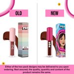 Buy SUGAR POP Matte Lipcolour - 05 Mahogany (Chocolate Brown) 1.6 ml - Non-Drying, Smudge Proof, Long Lasting - Purplle