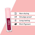 Buy SUGAR POP Matte Lipcolour - 04 Raspberry + Nourishing Lip Balm - 02 Cherry Lip Kit (4.5 g + 1.6 ml) - Purplle