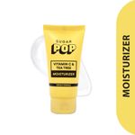 Buy SUGAR POP Vitamin C & Tea Tree Moisturizer-Infused with Rosehip Oil, Tea Tree Oil, Cucumber Extracts and Glow-Boosting Vitamin C for Skin Brightening,Controls Excess Oil,50 gm - Purplle