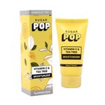 Buy SUGAR POP Vitamin C & Tea Tree Moisturizer-Infused with Rosehip Oil, Tea Tree Oil, Cucumber Extracts and Glow-Boosting Vitamin C for Skin Brightening,Controls Excess Oil,50 gm - Purplle