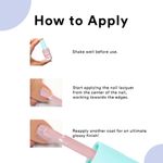 Buy SUGAR POP Nail Lacquer – 01 Spring Bloom (Icy Pink) | Dries in 45 seconds | Chip-resistant | Glossy Finish | High Shine | Nail Polish for Women - Purplle