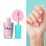 Buy SUGAR POP Nail Lacquer - 02 Bubblegum Dreams (Bubblegum Pink) – 10 ml - Dries in 45 seconds l Quick-Drying, Chip-Resistant, Long Lasting l Glossy High Shine Nail Enamel / Polish for Women - Purplle