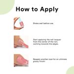 Buy SUGAR POP Nail Lacquer - 05 Salmon Wonder (Salmon Pink) 10 ml - Dries in 45 seconds, Chip-resistant, Long-lasting. Glossy finish high shine Nail Polish - Purplle