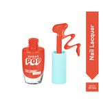 Buy SUGAR POP Nail Lacquer - 07 Tangerine Queen (Bright Orange) – 10 ml - Dries in 45 seconds l Quick-Drying, Chip-Resistant, Long Lasting l Glossy High Shine Nail Enamel / Polish for Women - Purplle