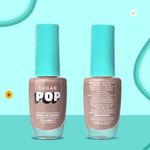 Buy SUGAR POP Nail Lacquer - 08 Silk Stockings (Cool-toned Nude) – 10 ml - Dries in 45 seconds l Quick-Drying, Chip-Resistant, Long Lasting l Glossy High Shine Nail Enamel / Polish for Women - Purplle