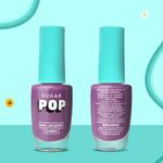 Buy SUGAR POP Nail Lacquer - 09 Lilac Rush (Lilac) – 10 ml - Dries in 45 seconds l Quick-Drying, Chip-Resistant, Long Lasting l Glossy High Shine Nail Enamel / Polish for Women - Purplle