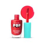 Buy SUGAR POP Nail Lacquer - 13 Red Alert (Cherry Red) – 10 ml - Dries in 45 seconds l Quick-Drying, Chip-Resistant, Long Lasting l Glossy High Shine Nail Enamel / Polish for Women - Purplle