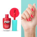 Buy SUGAR POP Nail Lacquer - 13 Red Alert (Cherry Red) – 10 ml - Dries in 45 seconds l Quick-Drying, Chip-Resistant, Long Lasting l Glossy High Shine Nail Enamel / Polish for Women - Purplle