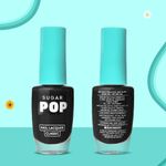 Buy SUGAR POP Nail Lacquer 21 Black Berry (Black) | Dries In 45 Seconds | Chip-Resistant | Glossy Finish | High Shine | Nail Polish For Women, 10 ml - Purplle