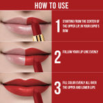 Buy NY Bae Super Matte Lipstick Maroon - Feral Fabiana 24 - Purplle