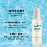 Buy Glamrs Matte Wave - Face Priming Powder Cream for Oily Skin ( 50 g ) - Purplle