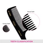 Buy VEGA Handcrafted Grooming Hair Comb for Professional Styling, (HMBC-203) - Purplle