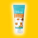 Buy Olivia Ultra Protect Plus Plus Sunscreen with Chamomile and Licorice SPF50 100g - Purplle