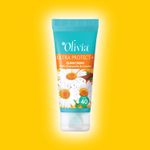 Buy Olivia Ultra Protect Plus Sunscreen with Chamomile and Licorice SPF40 100g - Purplle