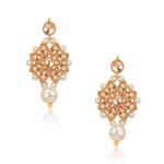 Buy Sukkhi Traditional Gold Plated Kundan & Pearl Choker Necklace Set for Women - Purplle