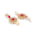 Buy Sukkhi Beautiful Gold Plated Kundan & Pearl Choker Necklace Set for Women - Purplle