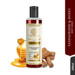 Buy Khadi Natural Sandalwood & Honey Body Wash| Removes Dirt, Oil & Grime - (210ml) - Purplle