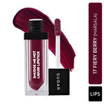 Buy Sugar Cosmetics Smudge Me Not Matte Liquid Lipstick Combo with Pouch | 4.5 ml | Lasts Upto 12 hrs - Pack of 2 (14 Teak Mystique & 17 Fiery Berry) - Purplle