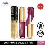Buy Faces Canada Comfy Matte Lip Color | 10Hr Long Stay With Comfort | Almond Oil | Rule The World 16 (3 ml) - Exclusively on Purplle - Purplle