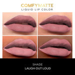 Buy Faces Canada Comfy Matte Lip Color | 10Hr Long Stay With Comfort | Almond Oil | Laugh Out Loud 17 (3 ml) - Exclusively on Purplle - Purplle