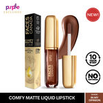 Buy Faces Canada Comfy Matte Lip Color | 10Hr Long Stay With Comfort | Almond Oil | In My Opinion 19 (3 ml) - Exclusively on Purplle - Purplle