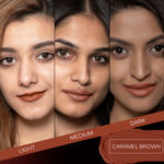 Buy Faces Canada Weightless Matte Finish Lipstick Caramel Brown P03 (4 g) - Exclusively on Purplle - Purplle