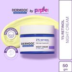 Buy DermDoc 1% Retinol Night Cream (50 gm) | retinol night cream | anti aging night cream | anti ageing night cream for dry skin - Purplle