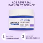 Buy DermDoc 1% Retinol Night Cream (50 gm) | retinol night cream | anti aging night cream | anti ageing night cream for dry skin - Purplle