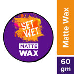 Buy Set Wet Matte Hair Wax for Men, Strong Hold, Jar (60 g) - Purplle