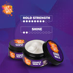 Buy Set Wet Matte Hair Wax for Men, Strong Hold, Jar (60 g) - Purplle