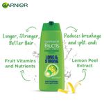 Buy Garnier Color Naturals No Ammonia Permanent Hair Color Shade 1 - Natural Black (70ml + 60g) + Garnier Fructis Strengthening Shampoo Long & Strong 175ml (Combo Pack of 2) - Purplle