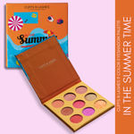 Buy Cuffs N Lashes 9 Color Eyeshadow Palette, In The Summer Time - Purplle