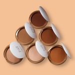 Buy Cuffs N Lashes Perfect Finish Pressed Powder Compact with SPF 15, 05 Light Medium, (16 gm) - Purplle