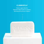Buy DERMDOC by Purplle Anti Fungal 0.5% Climbazole Cleansing Bar (75g) | gentle deep cleansing bar | antifungal cleansing bar for skin - Purplle