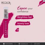 Buy Incolor Long Last Matte Effect Lipgloss 09 (6 ml) - Purplle