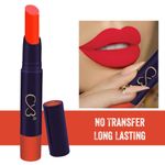 Buy CVB Lip Lock No Transfer Lipstick 3.8g (Orange Punch) C63-18 - Purplle