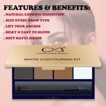 Buy CVB BROW CONTOURING KIT C71-02 - Purplle