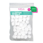 Buy VEGA Cotton Ball (Pack of 50) (CB-01) - Purplle