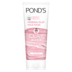 Buy Ponds Bright Beauty Mineral Clay Face Mask For Oil Free Instant Glow (90 gm) - Purplle
